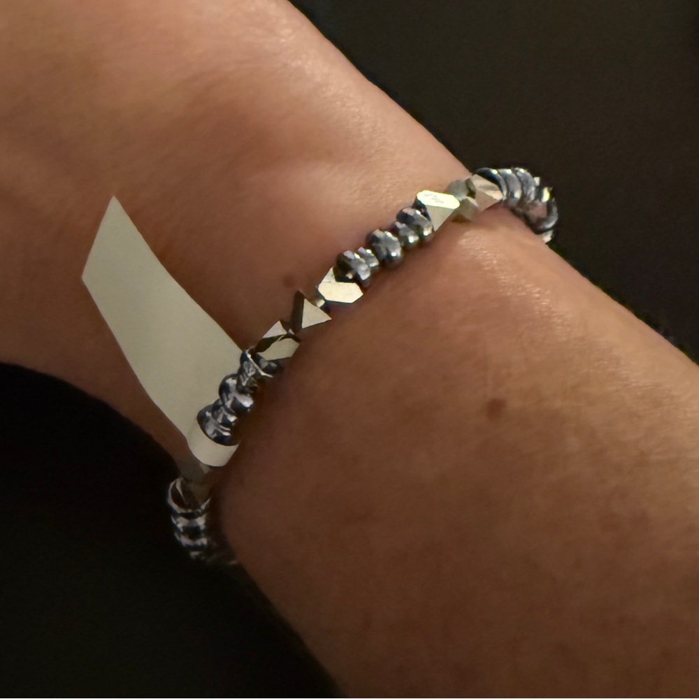 Alex and Ani Vintage Gold and Silver Energy Infused Wrap Bracelet